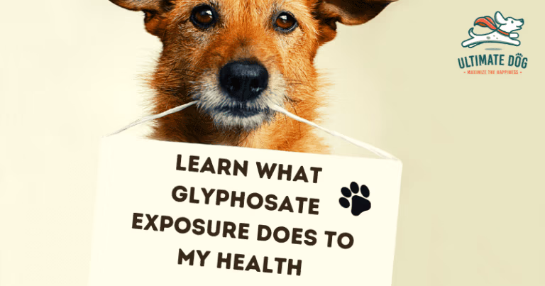 Gluphosate in dog food